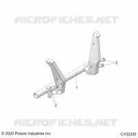 CARROZZERIA POSTERIORE RACK SUPPORT