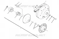 FRIZIONE DRIVEN ASSEMBLY 250 4x4 / W928127 (4922872287C002)