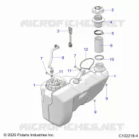 SISTEMA DI ALIMENTAZIONE CARBURANTE, FUEL TANK