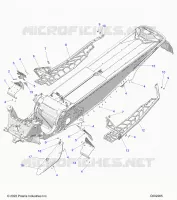 CHASSIS, PROTEZIONE FRIZIONE, FOOTRESTS, AND RUNNINGBOARDS