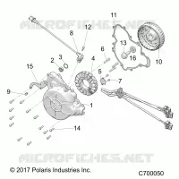 ENGINE, STATOR AND FLYRUOTA