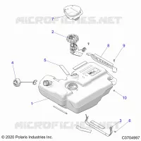 SISTEMA DI ALIMENTAZIONE CARBURANTE, FUEL TANK