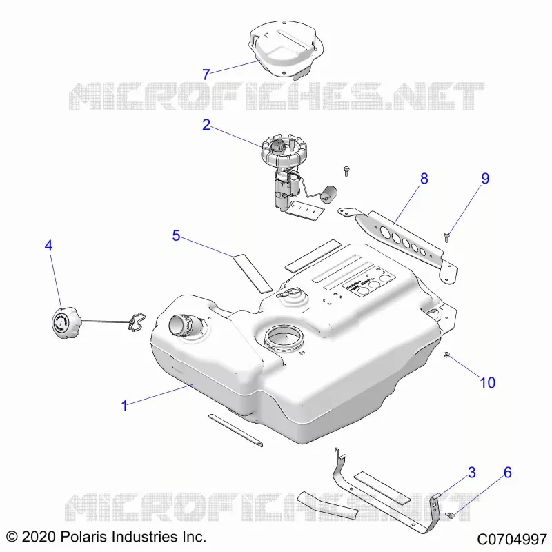 SISTEMA DI ALIMENTAZIONE CARBURANTE, FUEL TANK