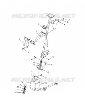 INSIEME DELLO STERZO POST Sportsman 4x4 W958040 (4930403040B012)