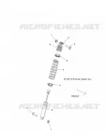 SUSPENSION, AMMORTIZZATORE POSTERIORE MOUNTING