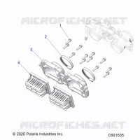 ENGINE, REED VALVE AND CORPO FARFALLATO ADAPTOR