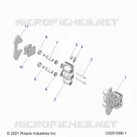 BRAKES, PINZA FRENO ANTERIORE