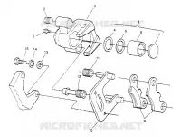 FRENO ANTERIORE MONTAGGIO 6x6 400L W948740 (4926802680B007)