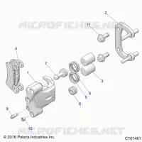 BRAKES, PINZA POSTERIORE