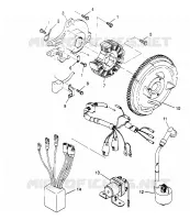 MAGNETO ASSEMBLY  4X4 400L W948140 (4926772677D005)