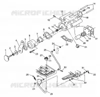 FRENO POSTERIORE/FOOT PEDAL ASSEMBLY 4X4 250 W938127 (4924042404027A)