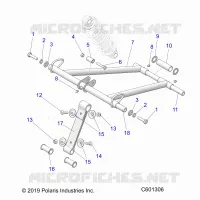 SUSPENSION, ANTERIORE COPPIA ARM