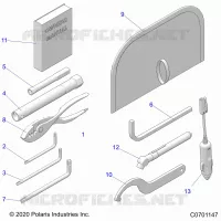 REFERENCE, MANUALE DEL PROPRIETARIO AND TOOL KIT