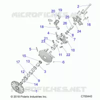 TRASMISSIONE, PRIMARY CLUTCH