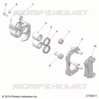 BRAKES, PINZA POSTERIORE