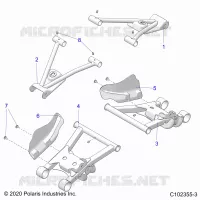 SOSPENSIONE POSTERIORE CONTROL ARMS