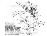 MONTAGGIO DEL MOTORE 500 CARB 0952764 (4929192919C001)