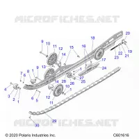 SUSPENSION, RAIL BEAM LH/RH