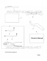 REFERENCES, TOOL KIT AND MANUALE DEL PROPRIETARIOS