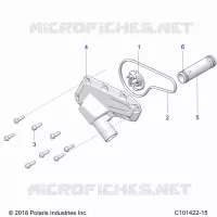 MOTORE, WATERPUMP IMPELLER AND COVER