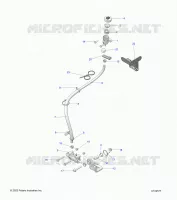 BRAKES, BRAKE PEDAL AND CILINDRO PRINCIPALE