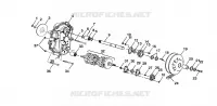 ALBERO DI TRASMISSIONE WIDETRAK LX 0982065 and EUROPEAN WIDETRAK LX E982065 (4943884388B013)