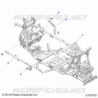 CHASSIS, TELAIO PRINCIPALE