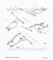 SOSPENSIONE POSTERIORE CONTROL ARMS