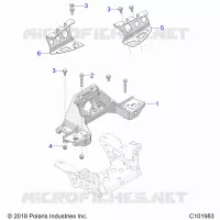 TELAIO, BULKHEAD AND FRONT CAB SUPPORT