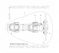 TRASMISSIONE, REAR PROP ALBERO