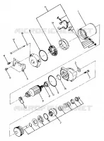 AVVIAMENTO MOTORE ASSEMBLY   UPDATED 5/90 (4917731773045A)