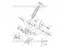 SWING ARM   SHOCK (PRIOR TO S/N #2501800)
