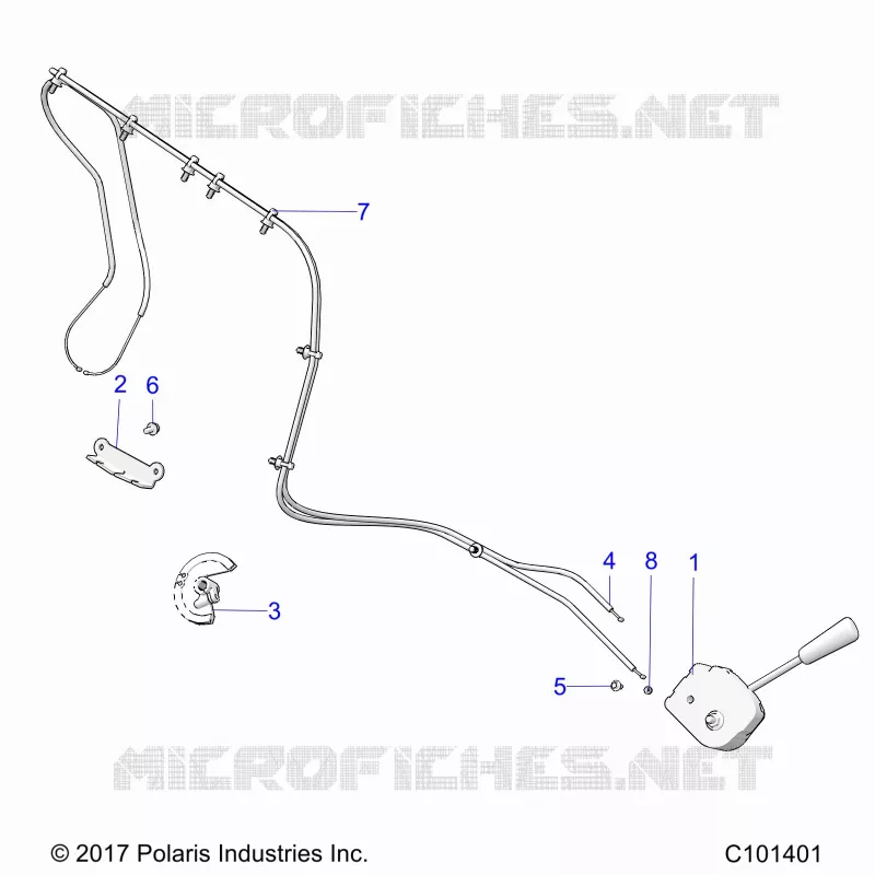 TRASMISSIONE, SHIFT LEVER