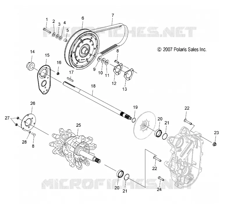TRASMISSIONE, JACKSHAFT and ALBERO DI TRASMISSIONE