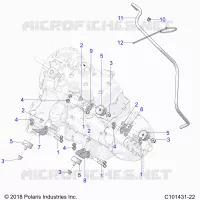 ENGINE, TRASMISSIONE MOUNTING &amp; LONG BLOCK