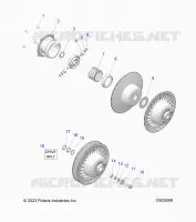 TRASMISSIONE, CLUTCH, SECONDARY