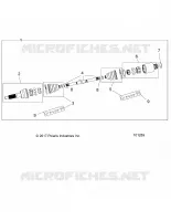 DRIVE TRAIN, POSTERIORE DRIVE SHAFT