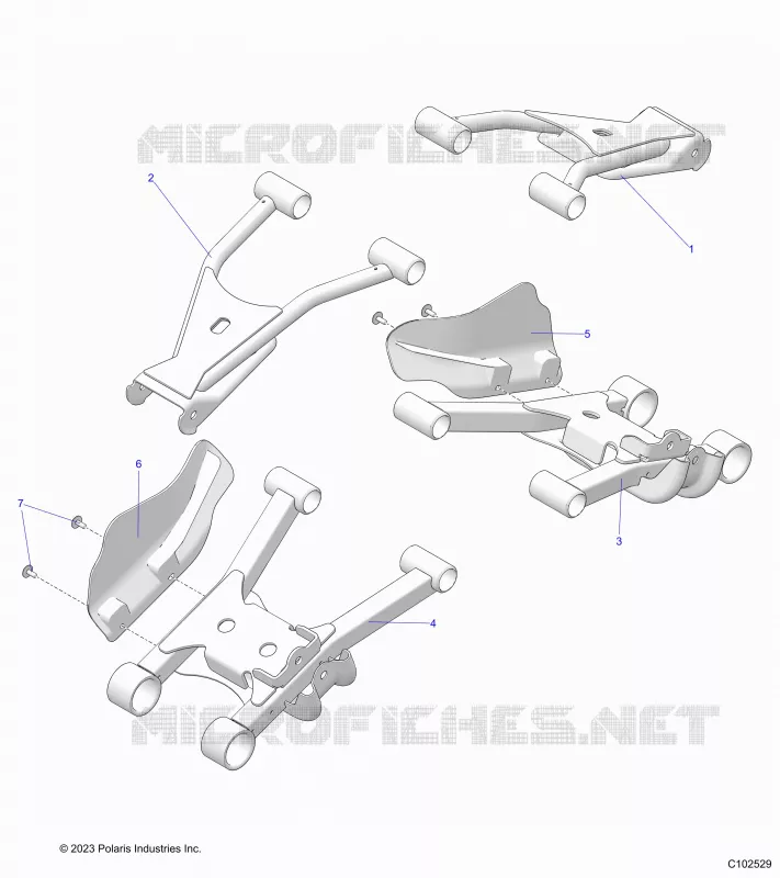 SOSPENSIONE POSTERIORE CONTROL ARMS