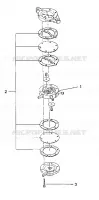 POMPA DI BENZINA 440 XCR / 0931760 (4923022302034A)
