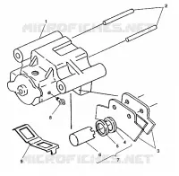 FRENO POSTERIORE MONTAGGIO 6X6 350L W938739 (4924062406034A)