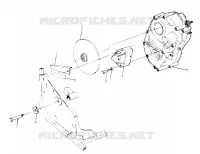 RIGHT GEARCASE   FRENO DI MONTAGGIO (4916351635031A)
