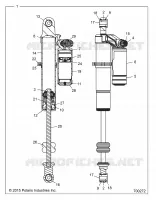 SUSPENSION, AMMORTIZZATORE POSTERIORE INTERNALS