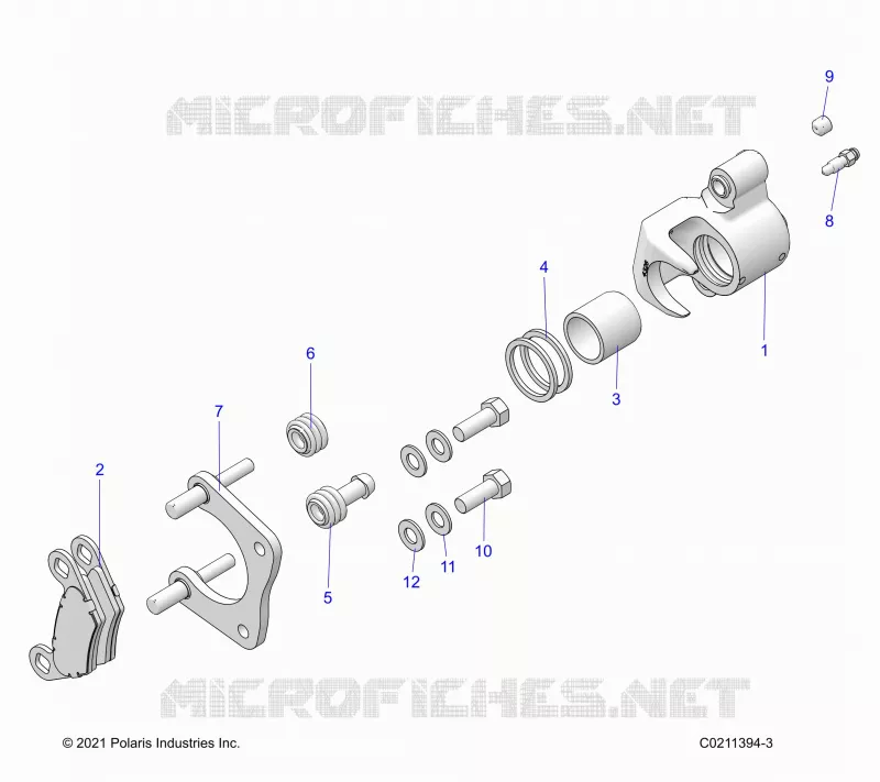 BRAKES, PINZA POSTERIORE