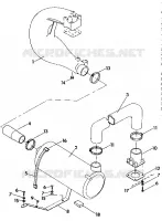 IMPIANTO DI SCARICO SL 650/B924058 (4922922292015A)