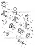 ALBERO MOTORE AND PISTONEE SL 650/B924058 (4922922292025A)