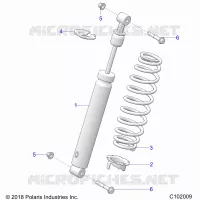 SUSPENSION, SHOCK ANTERIORE