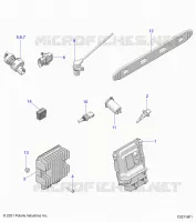 ELETTRICO, SWITCHES, SENSORS, ECU AND CONTROL MODULES