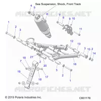 SUSPENSION, ANTERIORE COPPIA ARM