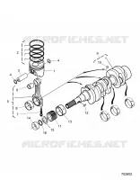 ENGINE, PISTON AND ALBERO MOTORE