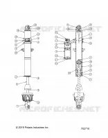 SUSPENSION, SHOCK ANTERIORE INTERNALS